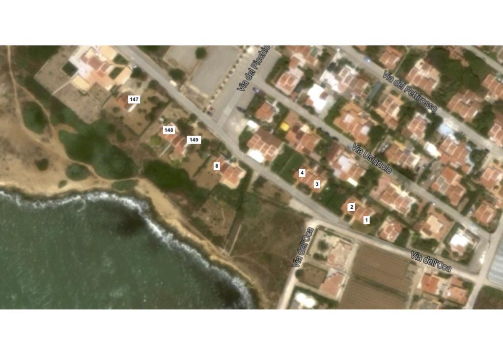 Cala Vigliena Il Sole Negli Occhi Villa Punta Braccetto Kültér fotó